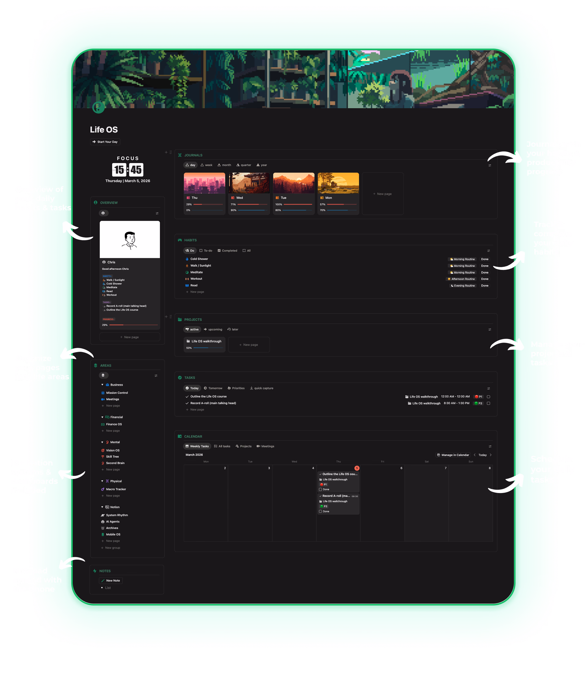 Life OS Dashboard