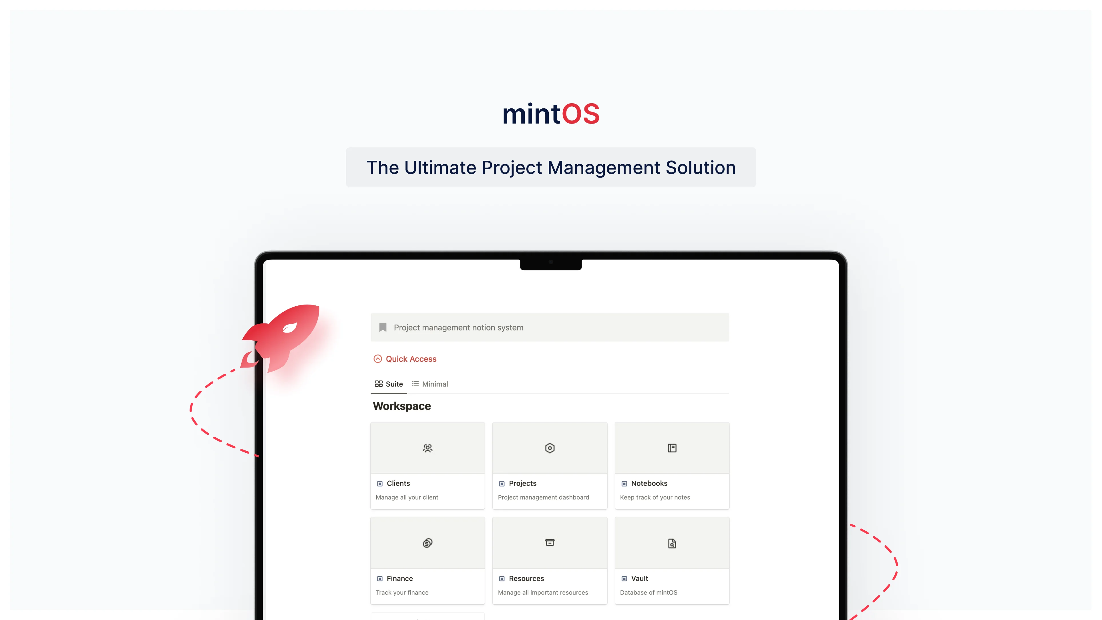 Mint OS: Project Management Notion Template