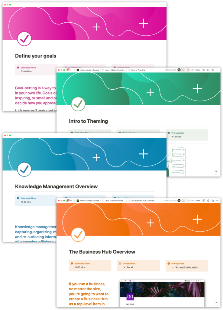 Notion Mastery